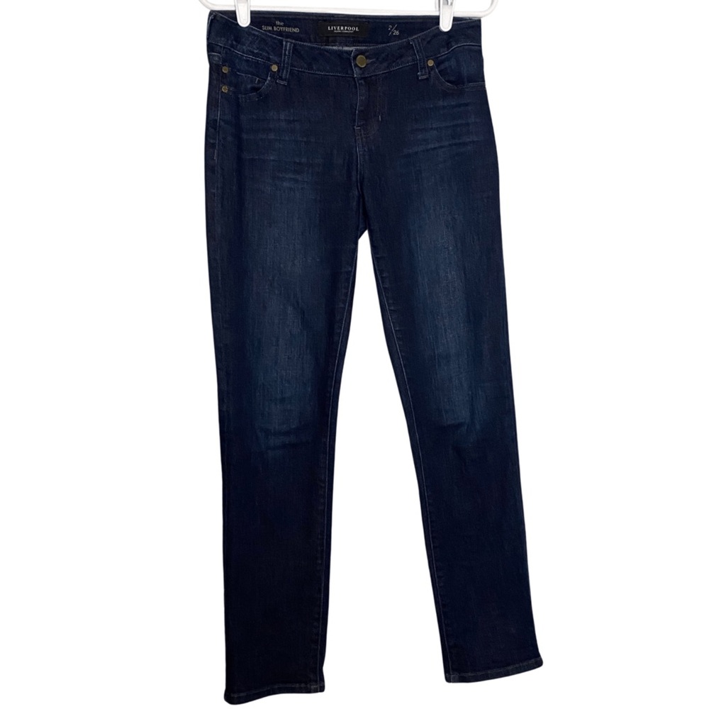 Liverpool The Slim Boyfriend Jeans EUC Size 2/26